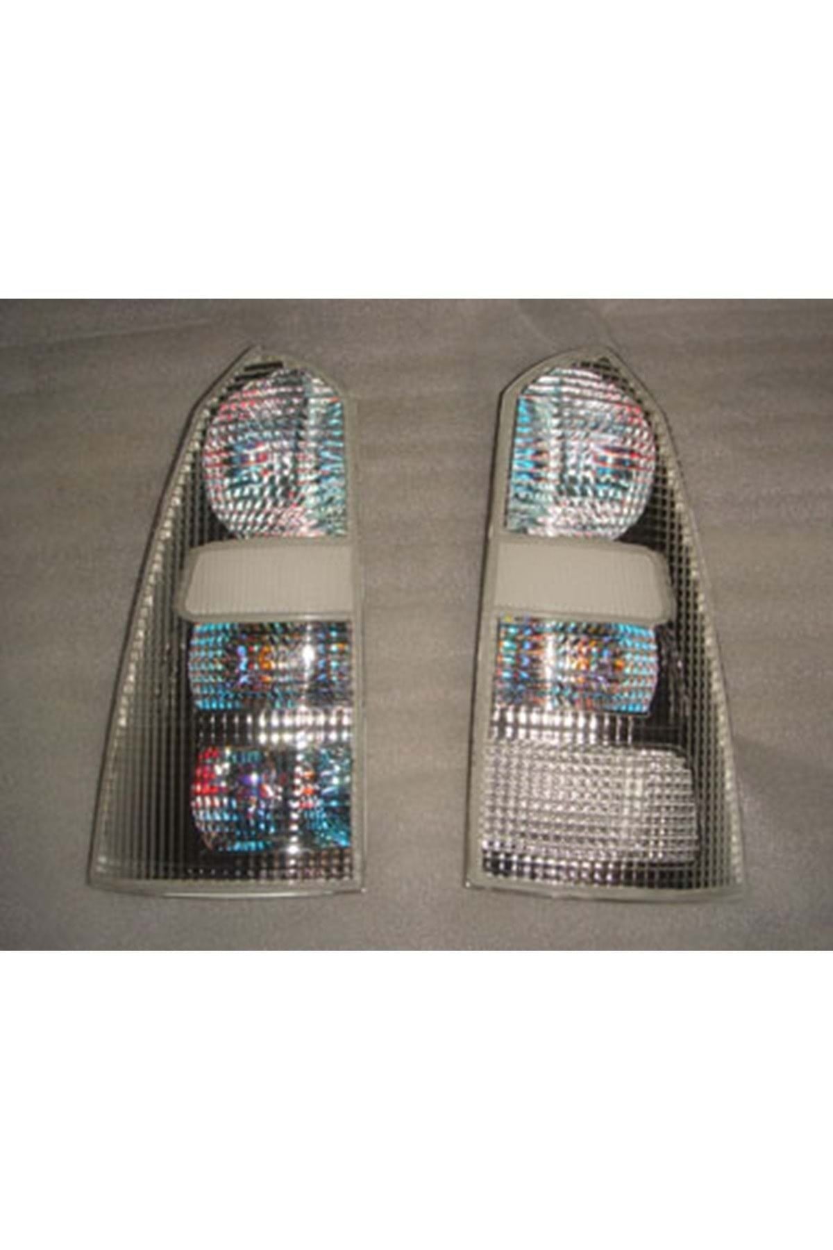 Ford Focus- Stw- 98/05; Modifiye Stop Lambası Sağ/sol Set 4 Parça Beyaz (STEYŞIN WAGON)