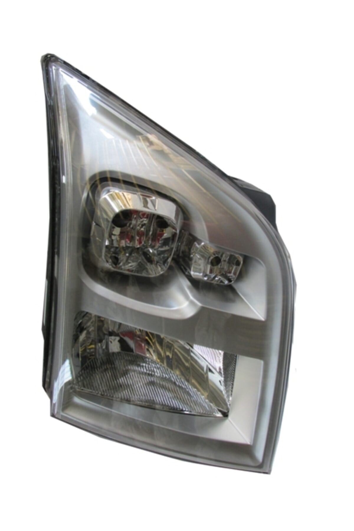 Ford Transıt- V347- Far Lambası Sol Elektrikli/Manuel Gri 7 Fişli H4 Ayfar 6C11 13101 Ea 2007–2013