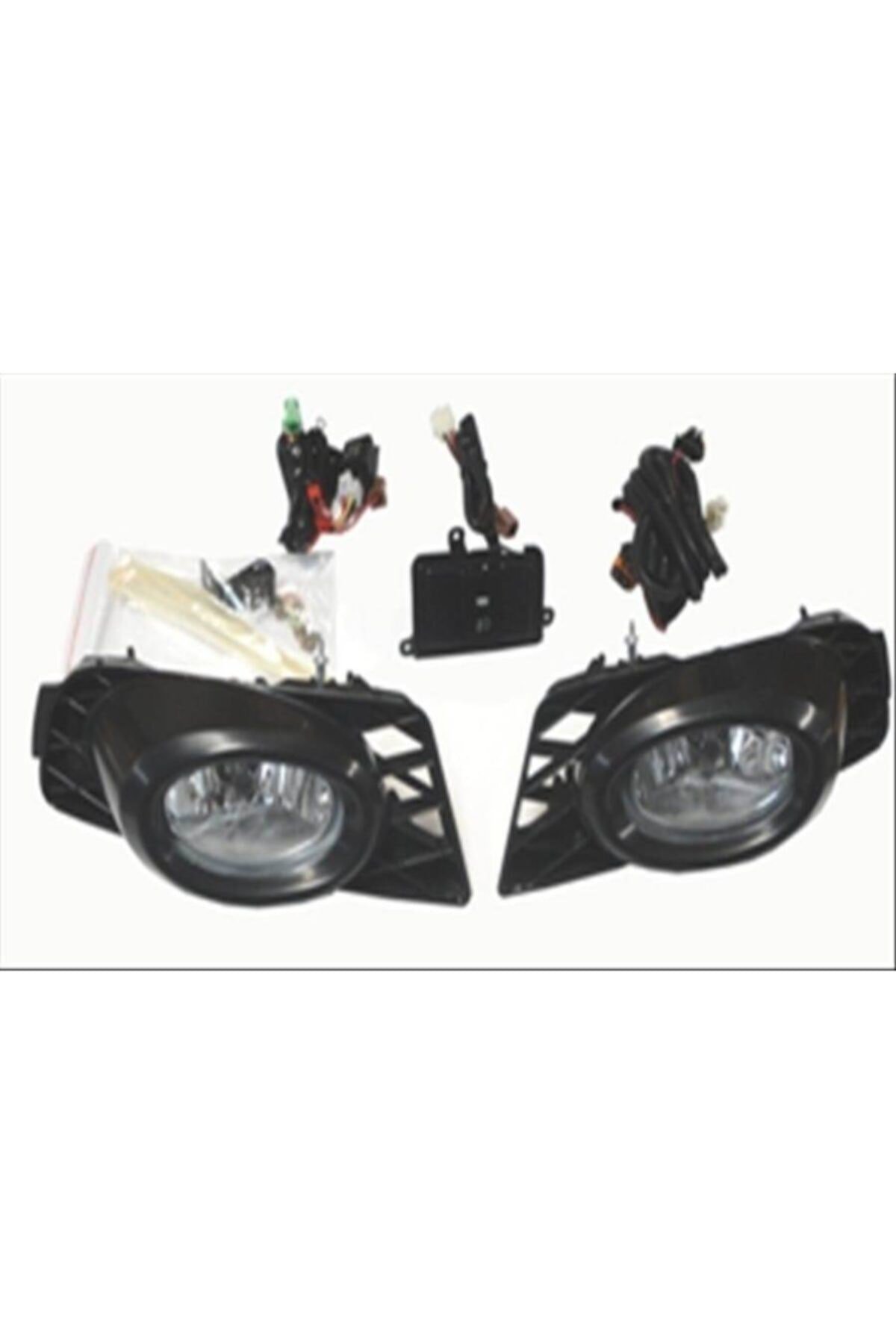 Honda Civic Sd Sis Lambası Sağ/Sol Set 2 Parça Tesisat/Çerçeve/Düğmesi İle Birlikte Uyumlu 2009–2011