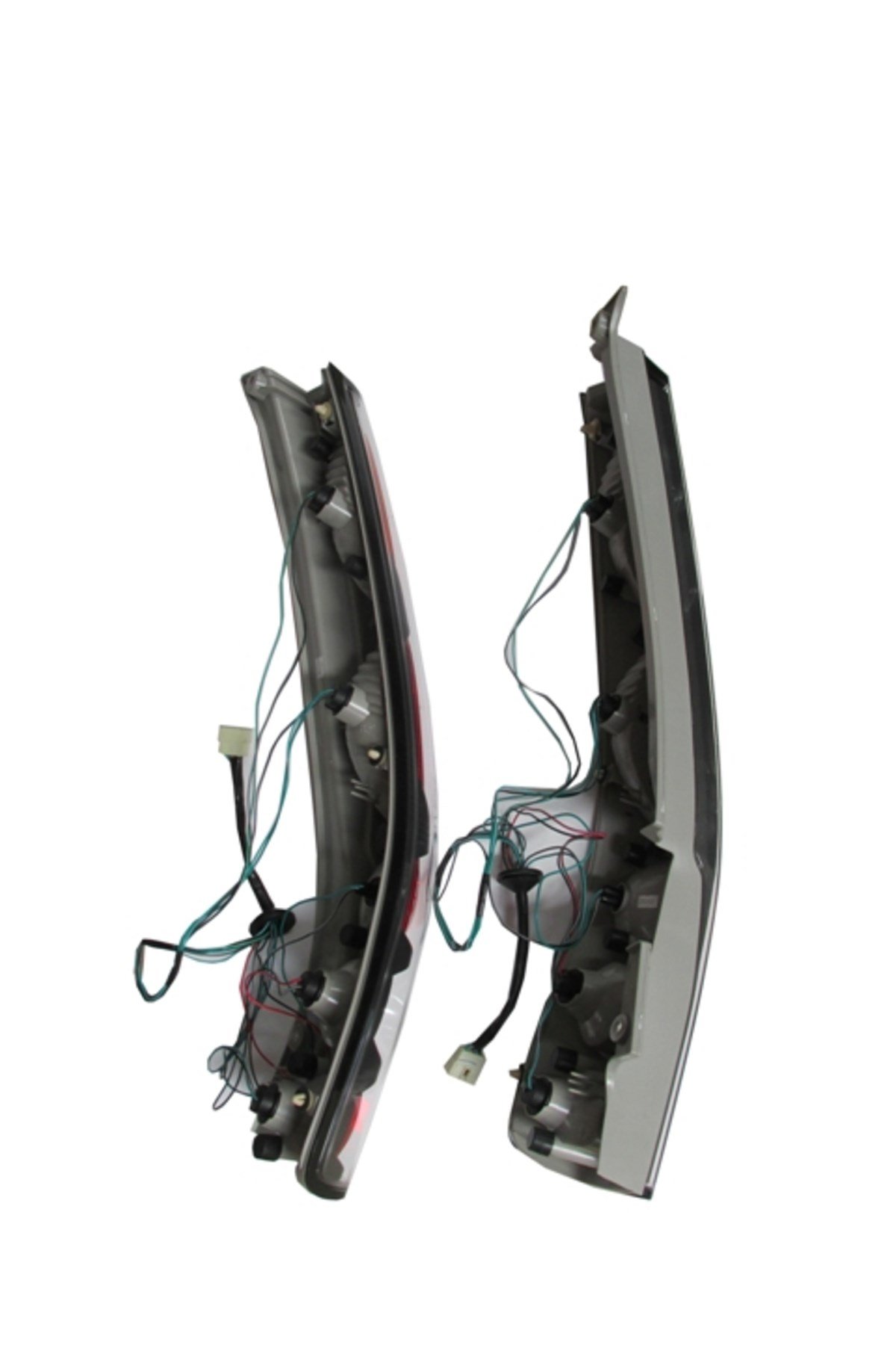 Honda Crv- 02/04; Modifiye Stop Lambası Sağ/Sol Set 2 Parça Sari/Kirmizi/Beyaz Siyah Çerçeveli