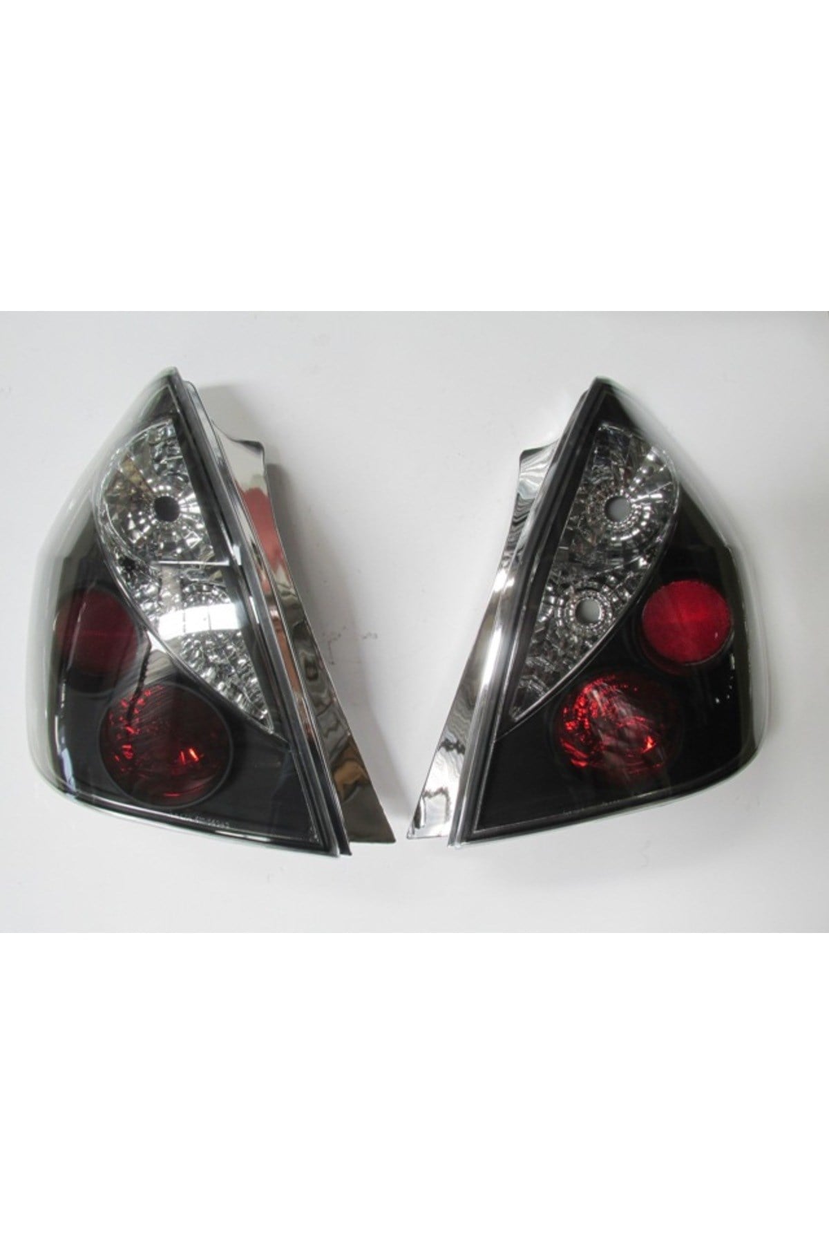 Honda Jazz- 01/08; Uyumlu Modifiye Stop Lambası Sağ/sol Set 2 Parça Füme/siyah Füme/siyahtyc