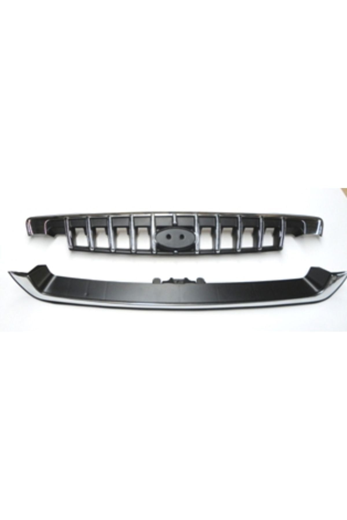 Hyundaı Starex- Minibüs- 98/08; Ön Panjur Alt/üst 2 Parça (NİKELAJLI IÇ PETEKLERİ SİYAH) 86565-4a511