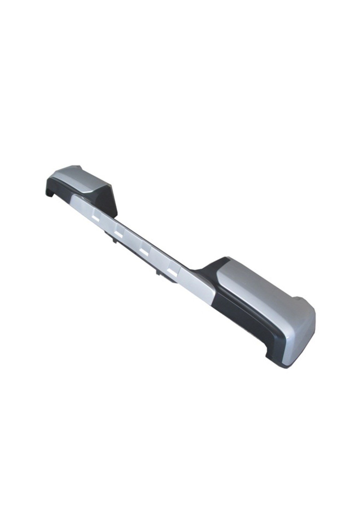 L200- Pıck Up- 19/22; Arka Tampon Dış Kaplama Gri/siyah (PLASTİK)(ORİJİNAL)