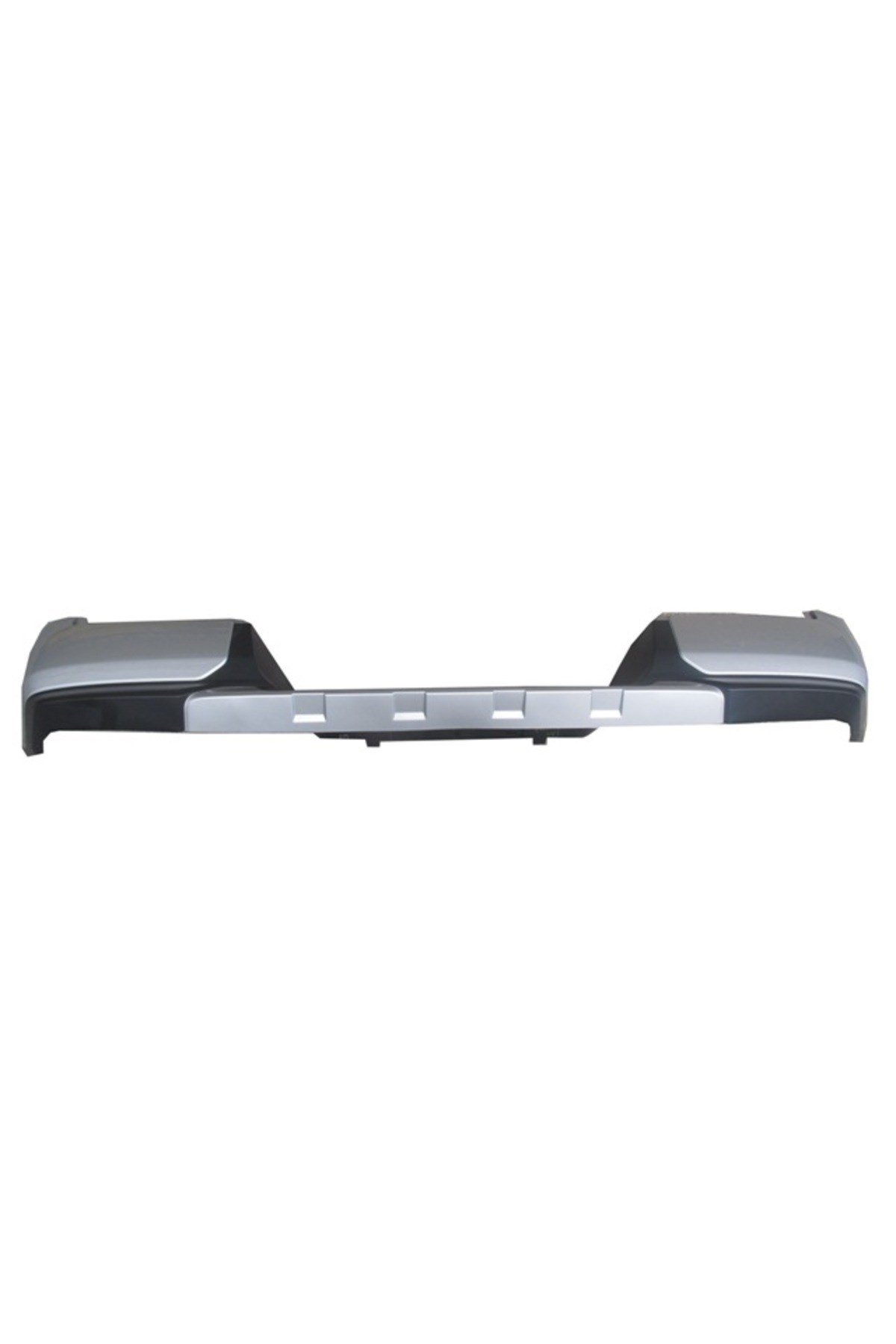 L200- Pıck Up- 19/22; Arka Tampon Dış Kaplama Gri/siyah (PLASTİK)(ORİJİNAL)