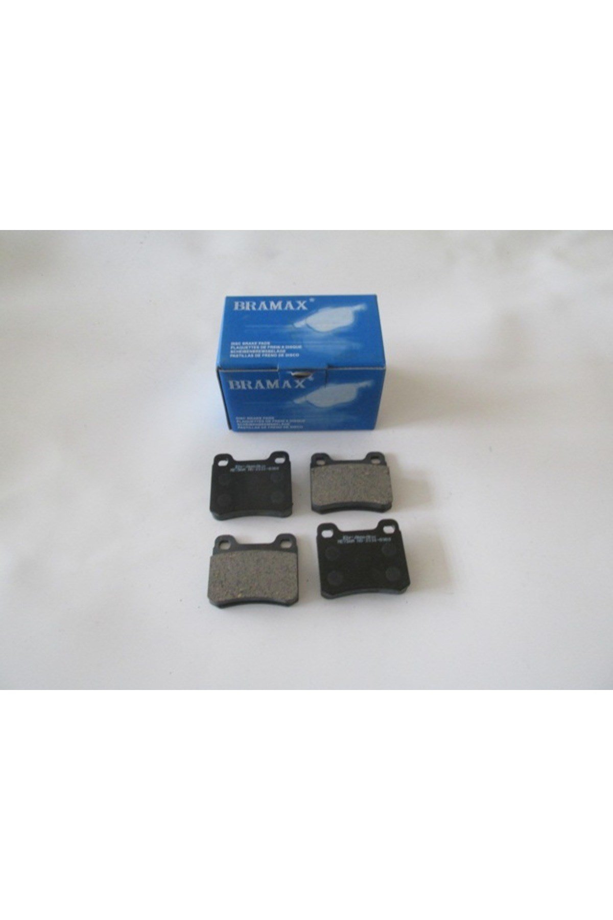 Mercedes 190- W201- 83/93; Arka Fren Balatası (Kablosuz)(Disk) (62x54,2x13,5)(Bramax) A001420012041