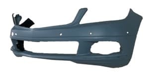 Mercedes C Class W204 07/11 Ön Tampon (Sensör/sis Delikli Far Yıkama Deliksiz Braketli Tyg)