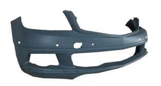 Mercedes C Class W204 07/11 Ön Tampon (Sensör/sis Delikli Far Yıkama Deliksiz Braketli Tyg)