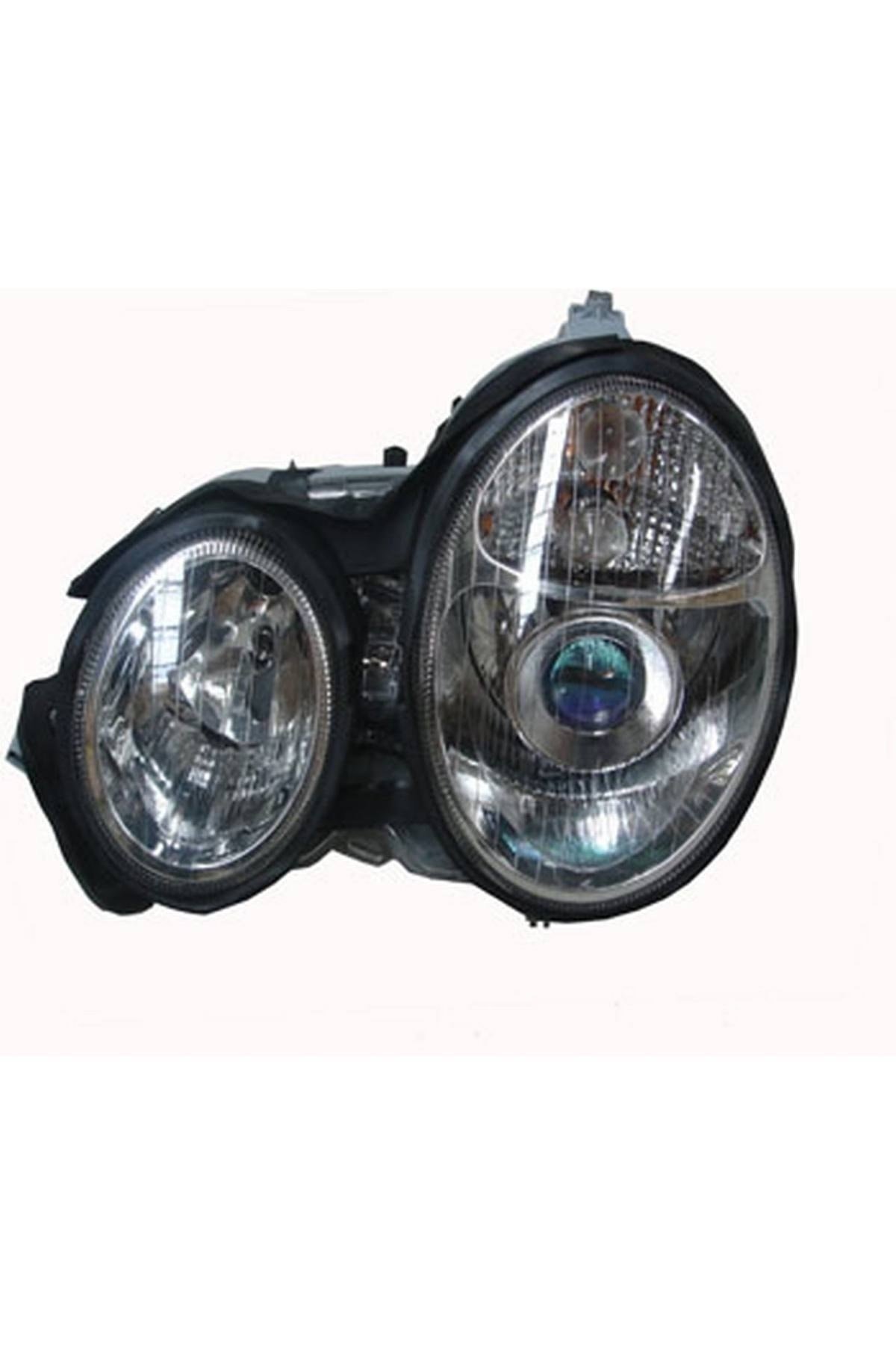 Mercedes E Class- W210- 96/99 Far Lambası Sol Mercekli/vakum Ayarlı H7/h7 (kristal Tip) (famella) -