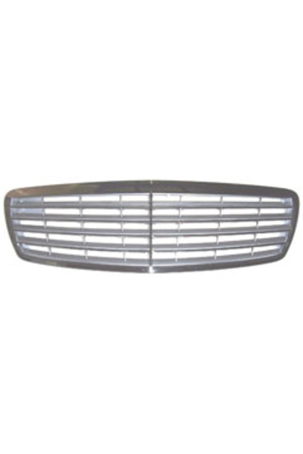 Mercedes E Class- W211- 03/06; Ön Panjur Nikelaj Çerçeve/İç Petek Gümüş Gri (9ÇITALI) 21188003837246