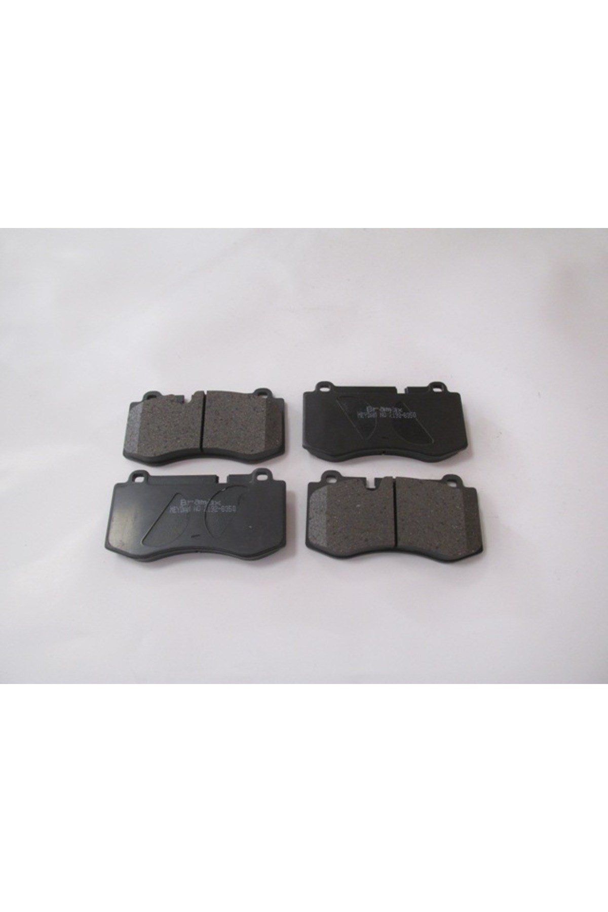 Mercedes S Class- W221- 06/12; Ön Fren Balatası (Kablosuz)(Disk)(141.5x76.1x17)(Bramax) A0044206220