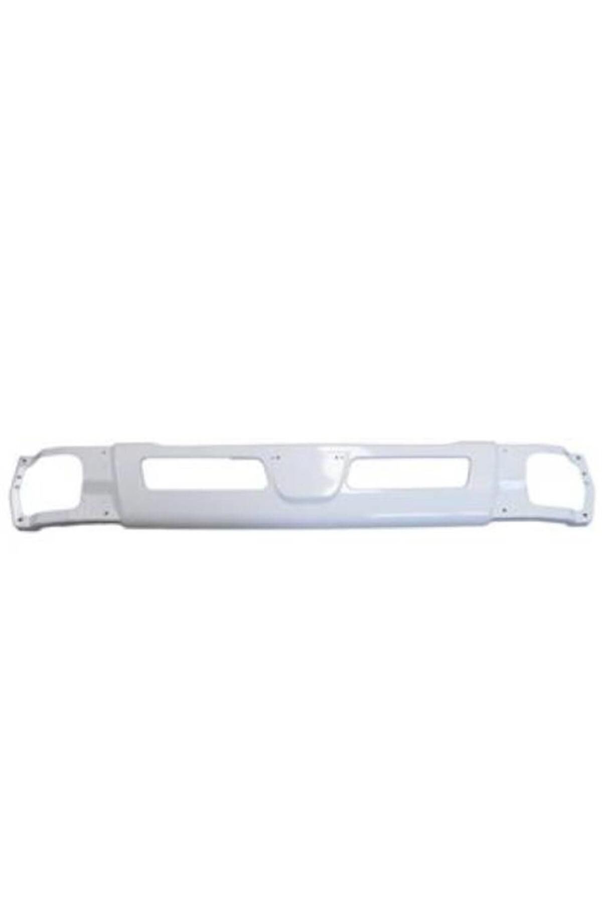 MITSUBISHI CANTER Uyumlu FUSO 13/22 ÖN TAMPON BEYAZ BOYALI DEMİR SİS DELİKLİ BÜYÜK TİP B75/B85BFN