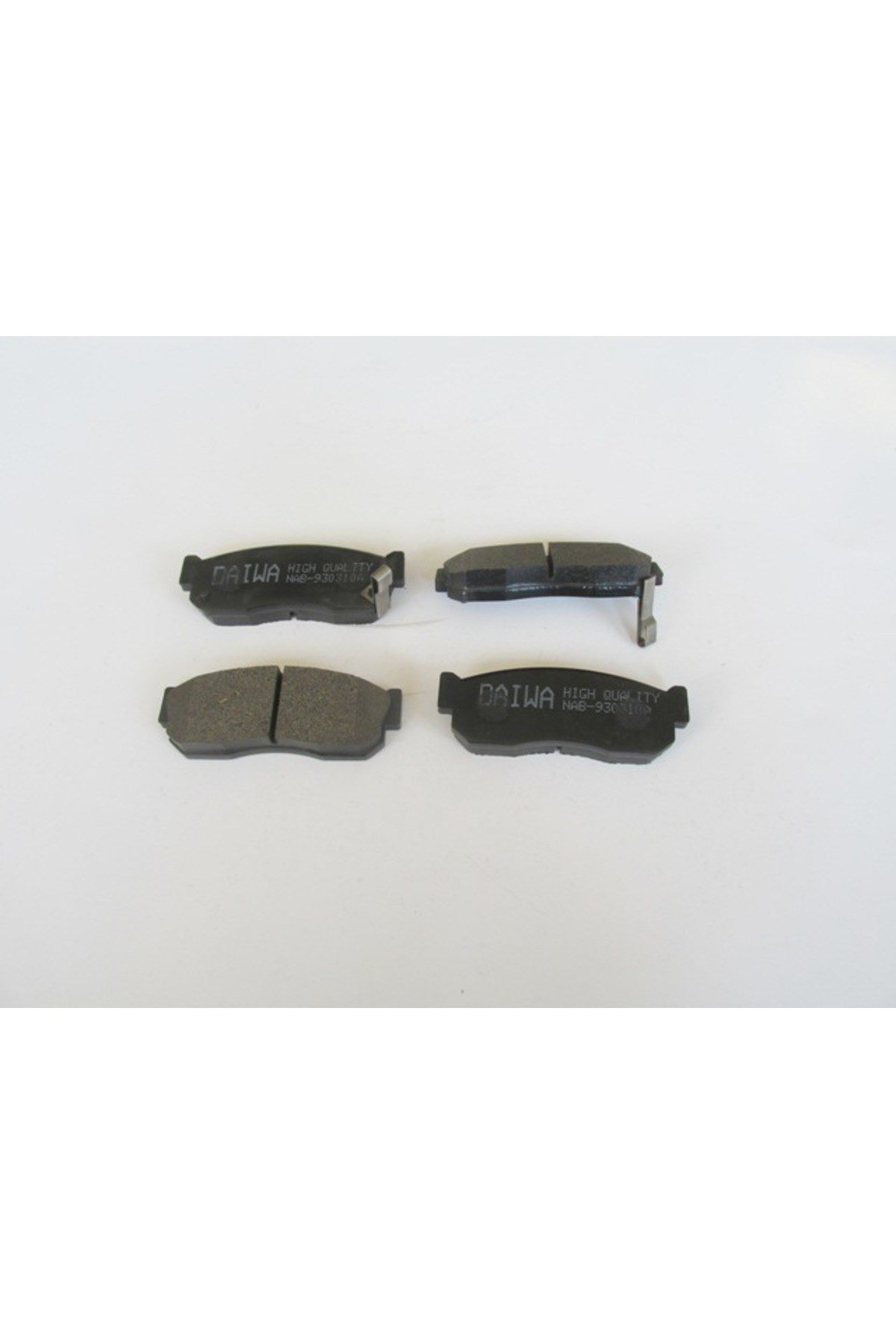 Nissan Sunny- B11 CD17- 84/88; Ön Fren Balatası Dizel Tip (Disk) (108,6x37x16) (Daiwa) 41060-01A25