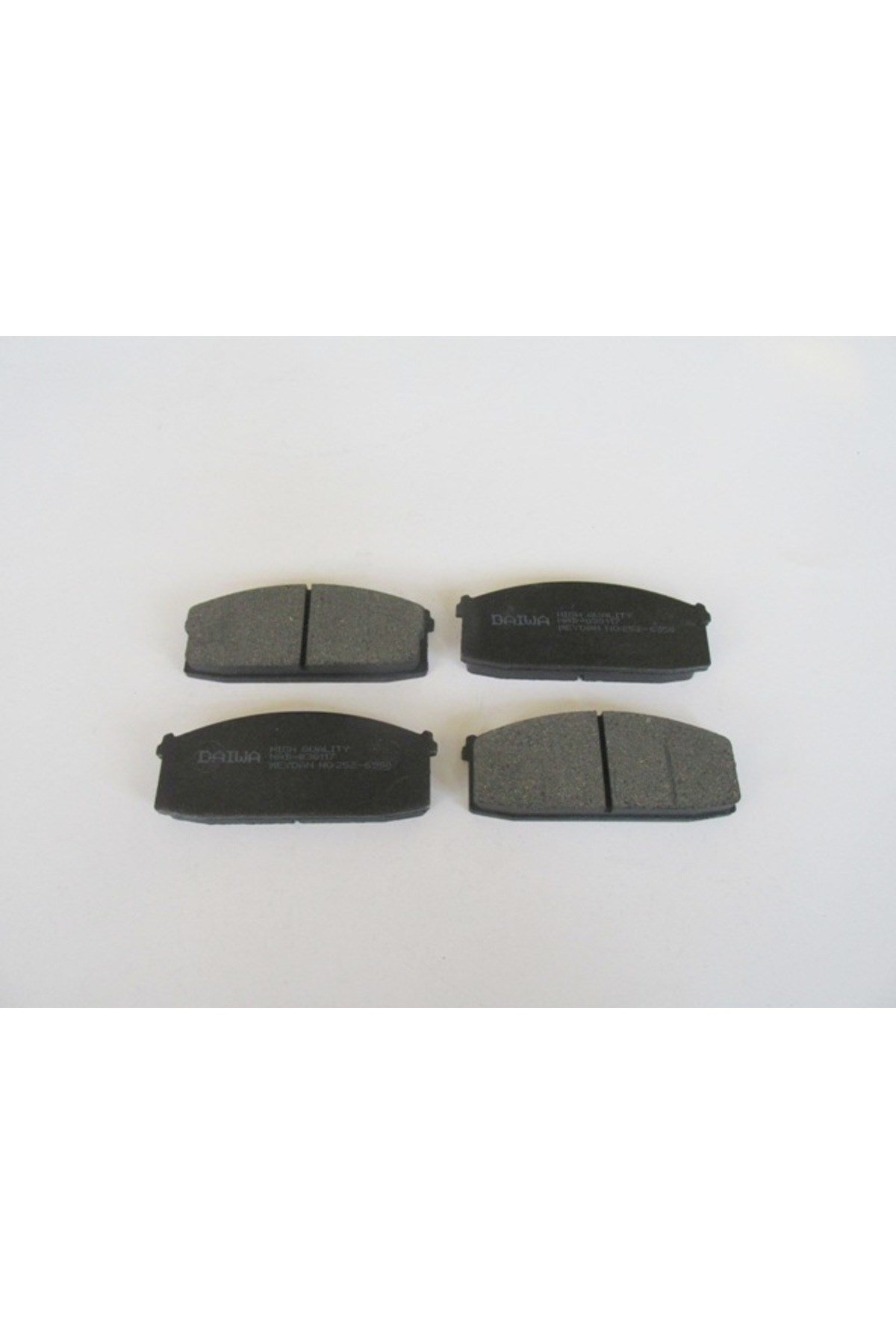 Nissan Sunny- B11 CD17- 84/88; Ön Fren Balatası Dizel (Disk) (111,6x46,2x14,5) (Daiwa) 41060-W2285