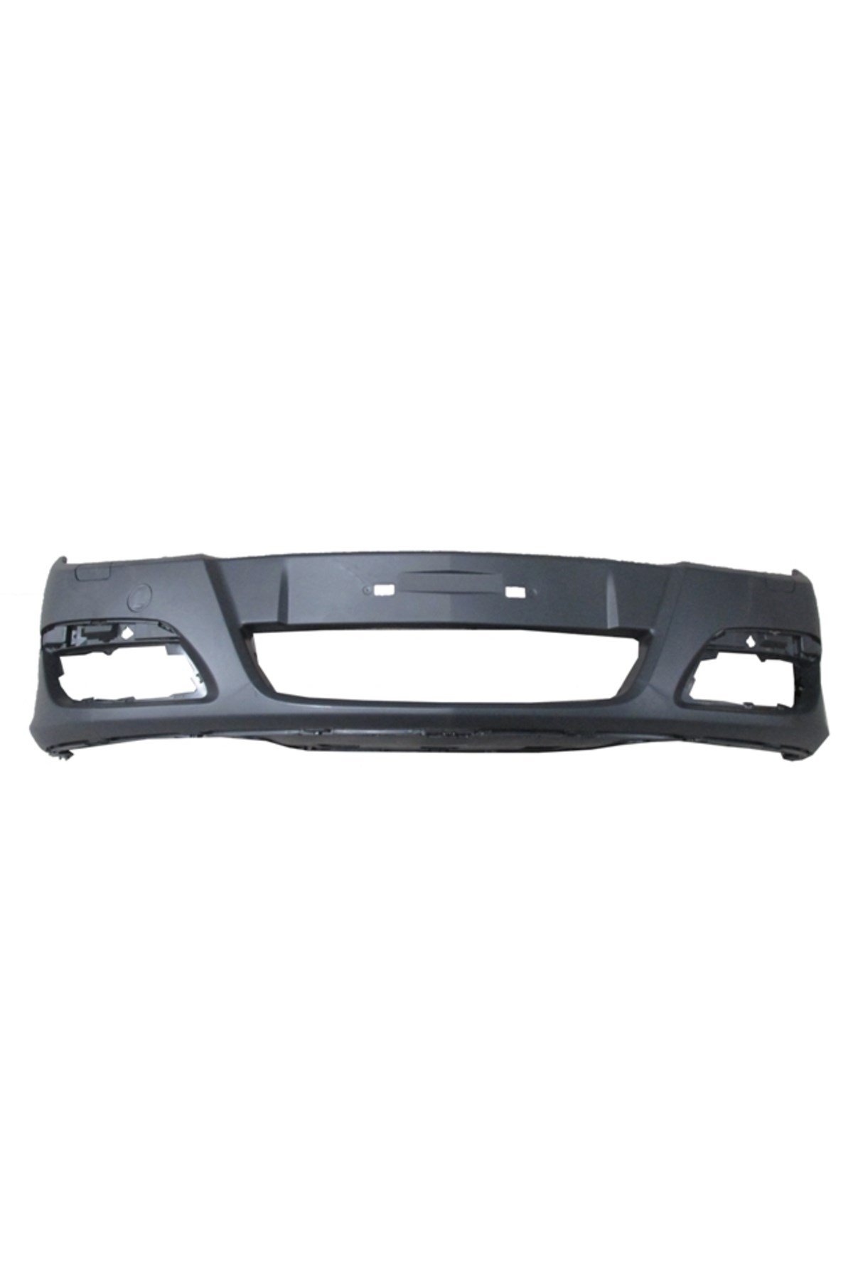 Opel Astra- H- HB- 04/07; Ön Tampon Siyah (Sis/Panjur Delikli) (Far Yıkama Kapaklı) 93371386