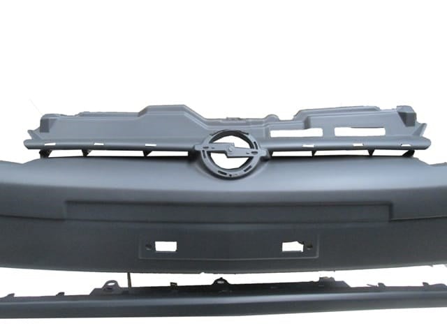 Opel Corsa C 00/03 Ön Tampon Siyah (Panjura Nikelaj Takılan) (Tyg)