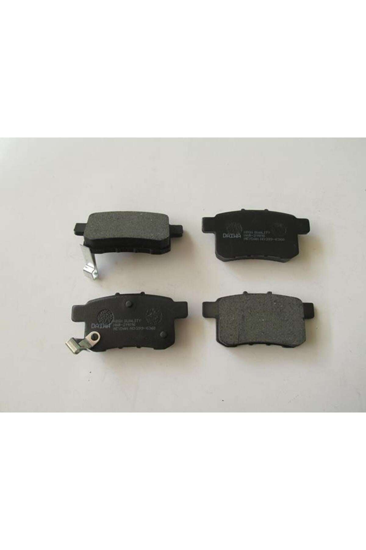 Parça A.HONDA ACCORD- 08/15; ARKA FREN BALATASI (DİSK) (93,5X43X15) (DAIWA)