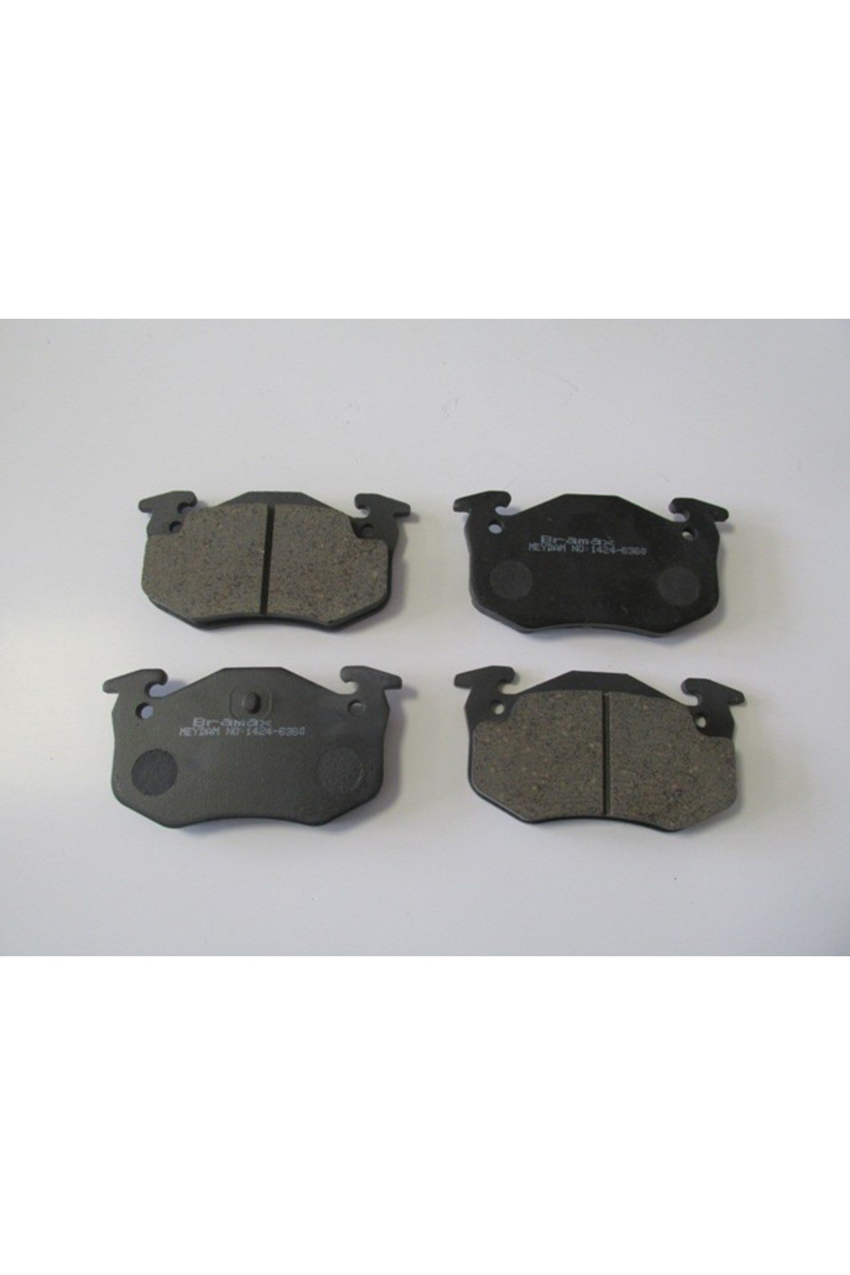 Peugeot 106 91/96 Arka Fren Balatası (Disk) (105x54,9x11) (Bramax)