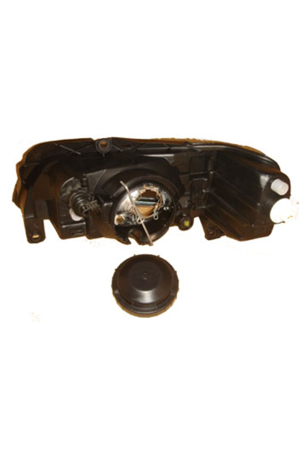 Peugeot 106- 97/01; Modifiye Far Lambası Sağ Manuel Siyah (H4) (Tyc)