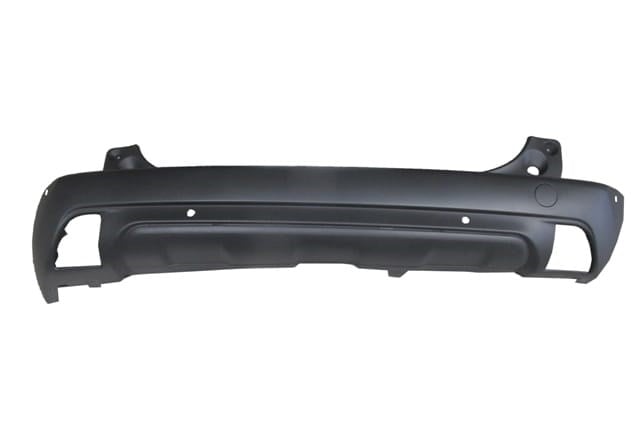Peugeot 2008 13/16 Arka Tampon Siyah (Reflektör Delikli (Sensör Delikli) (Tyg)