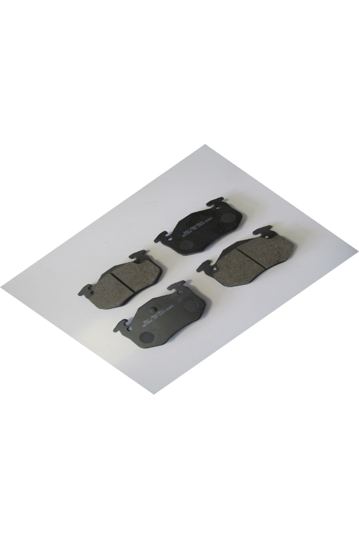 PEUGEOT 206- HB- 99/09; ARKA FREN BALATASI (DİSK) (105X54,9X11) (BRAMAX) P-A
