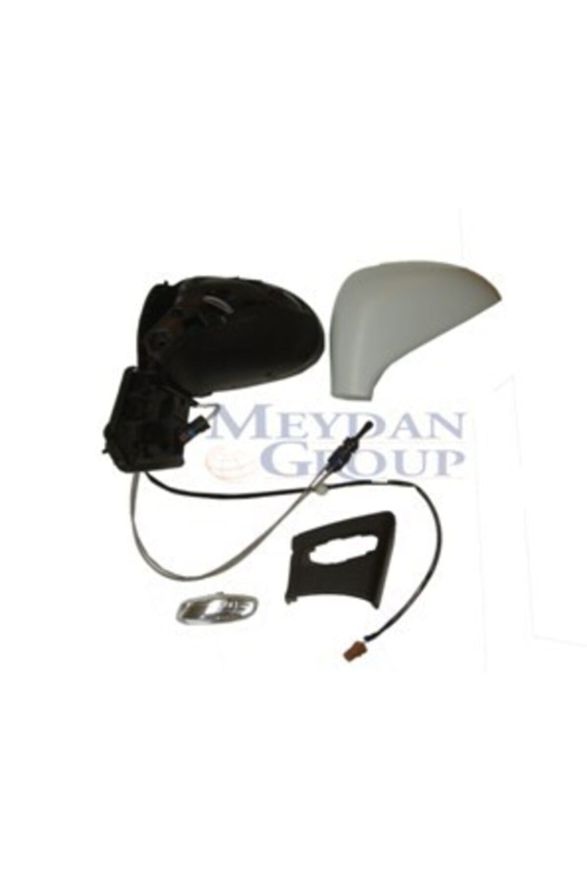PEUGEOT 207- 2006-2012- KAPI AYNASI SOL TARAF MANUEL/SİNYALLİ/ KAPAKLI 2+2 FİŞLİ (FAMELLA)