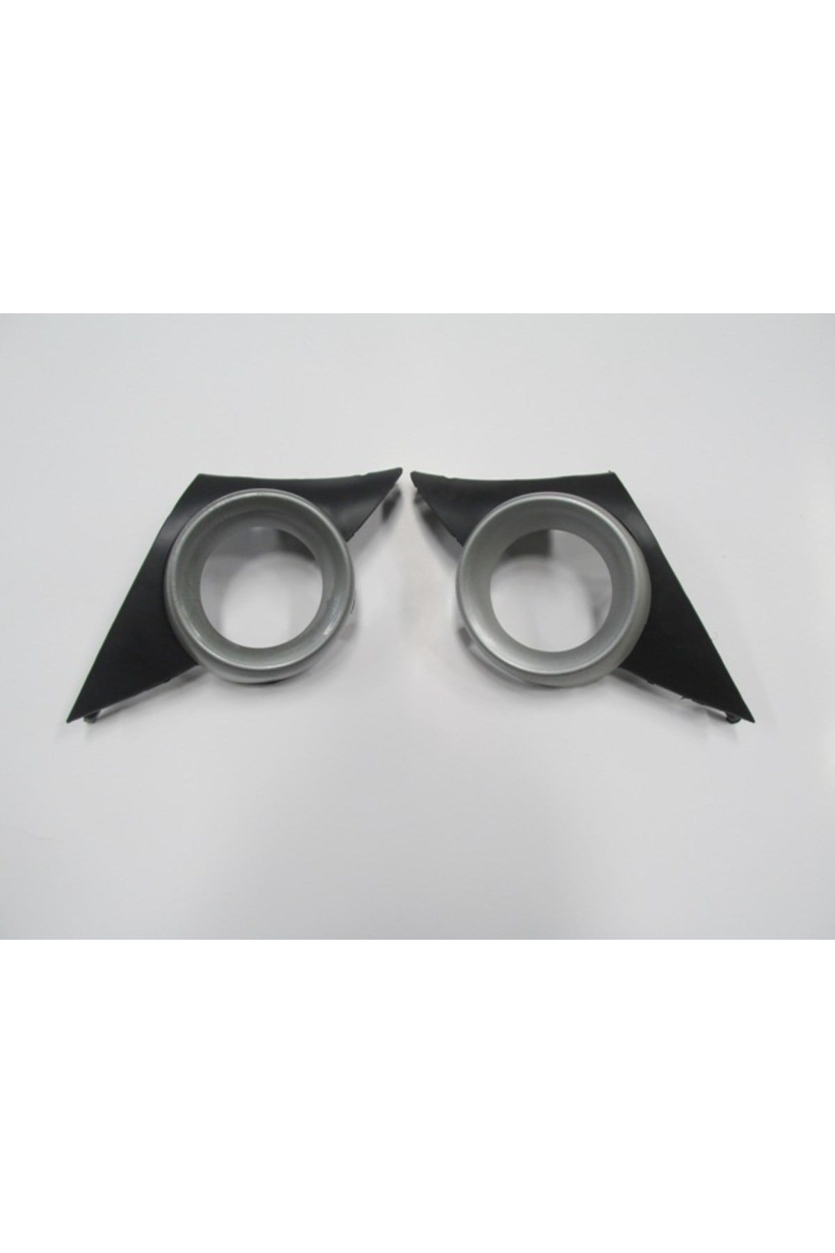 Peugeot 207 Sis Lamba Kapağı Sağ Sol Set Sis Delikli Çerçevesi Gri 2 Parça 06 09