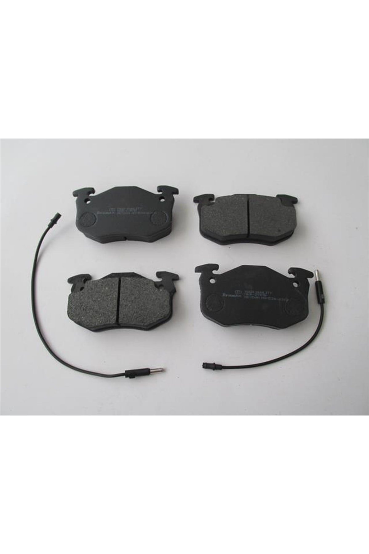PEUGEOT 306- SD/HB- 00/01; ARKA FREN BALATASI (2 KABLOLU)(DİSK) (105X54,9X11)(BRAMAX) P-A