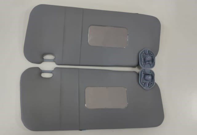 Peugeot 307 06/08 Güneşlik Gri Sağ/sol Set 2 Parça