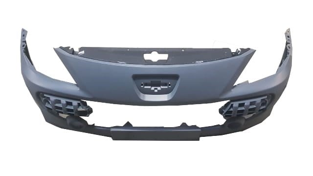 Peugeot 307 06/08 Ön Tampon Gri Astarlı(panjur/bant Delikli/sis Çerçeveli)(panel Üst Korumalı)t