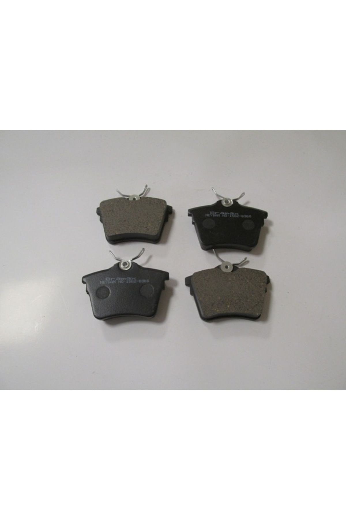 PEUGEOT 407- 04/11; ARKA FREN BALATASI (KABLOSUZ)(DİSK) (86,2x57,1x17)(BRAMAX) P-A