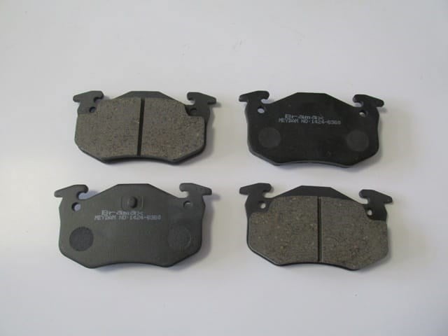 Renault Clio 2 Hb 98/01 Arka Fren Balatası (Disk) (105x54,9x11) (Bramax)