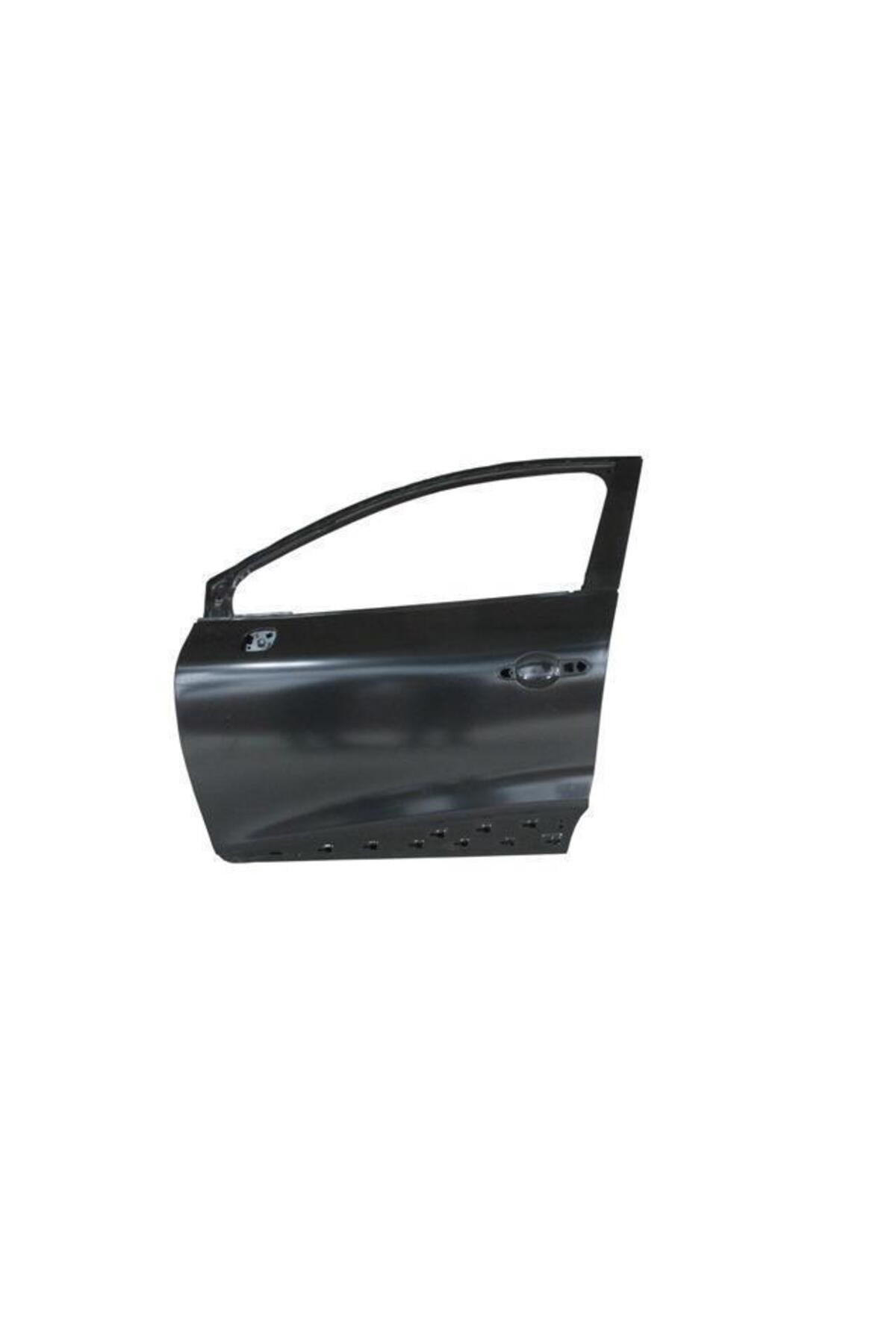 Renault Clio 4 Hb 16/20 Ön Kapı Komple Sol Siyah Boyalı   (İceli/çekomastikli) (Bfn)