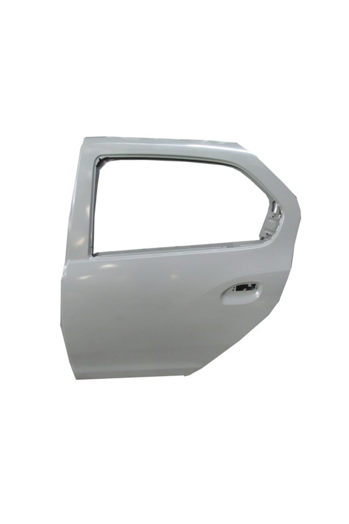 Renault Symbol 13/21 Arka Kapı Komple Sol Gri (Band Deliksiz) (İceli/çekomastikli) (Tw)