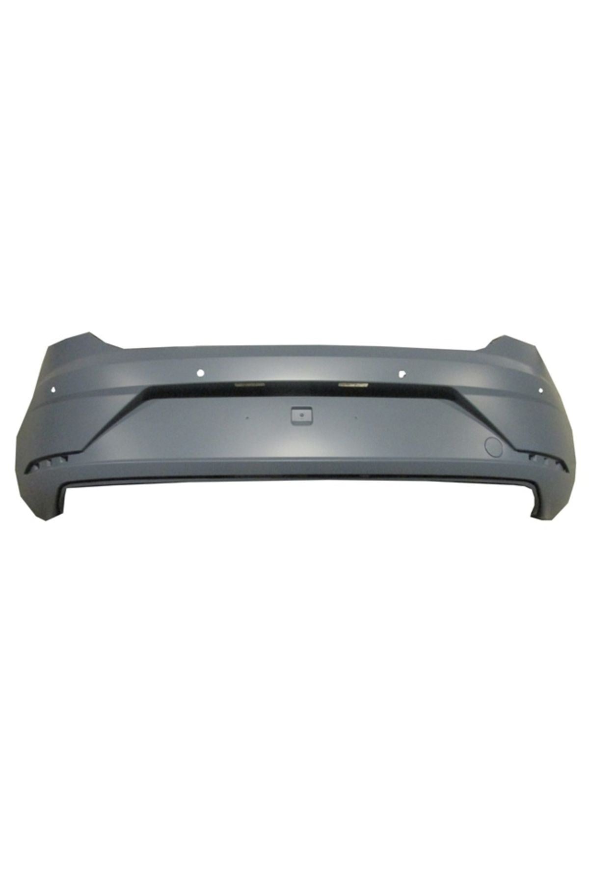Seat Leon- 17/20 Uyumlu Arka Tampon Gri Astarlı/ Delikli/reflektör Delikli (tyg) 5f0807421ngru