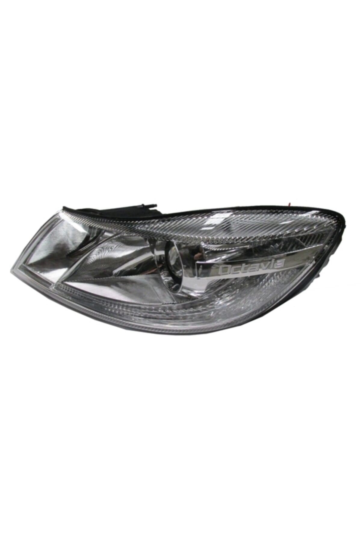 Skoda Octavia- 10/12; Far Lambası Sol Elektrikli/motorlu/mercekli (H7/H1)(EUROLAMP)