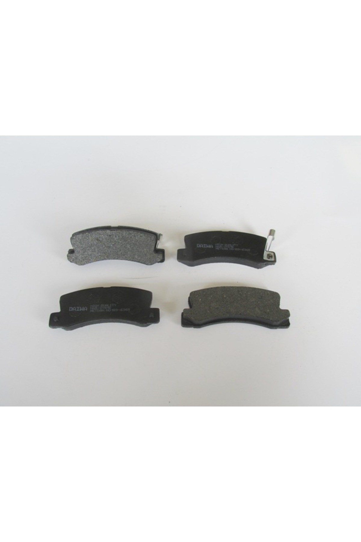 TOYOTA AVENSIS- 01/02; ARKA FREN BALATASI 1,8/2,0 (DİSK) (107,6X35X15) (DAIWA) P-A