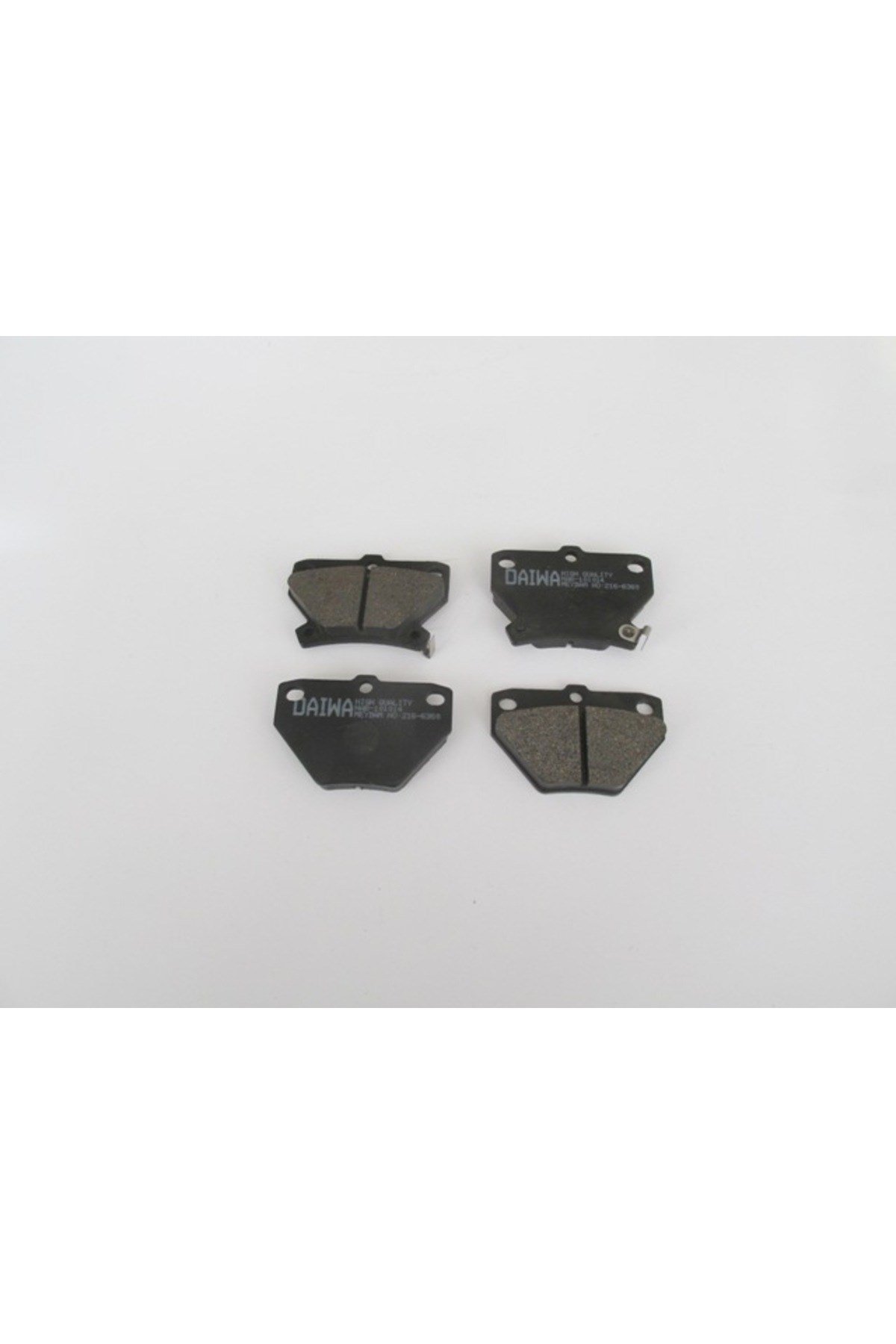 Toyota Yaris- 00/06; Arka Fren Balatası 1,0/1,3/1,5 (Disk) (78,5x51,5x13,5) (Daiwa) 04466-20090