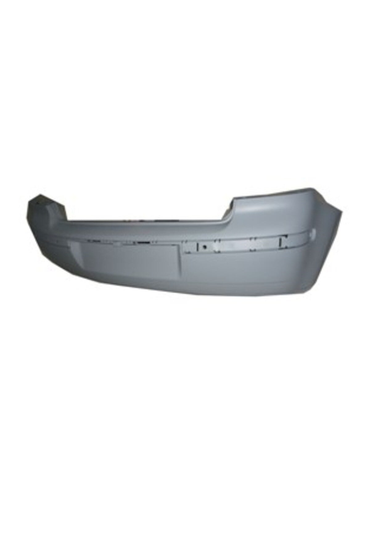 Volkswagen Polo- 5- 02/09; Arka Tampon Gri (Bant Delikli (Plaka Yeri 60 Cm Dikdörtgen 6Q6807417GRU