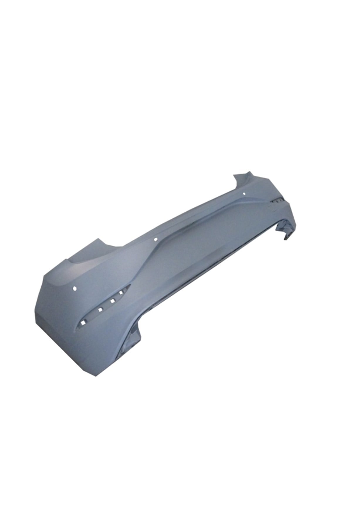 Volkswagen Polo- 8- 21/25; Arka Tampon Astarlı/4 Sensör Delikli (TYG) 2G6807417QGRU