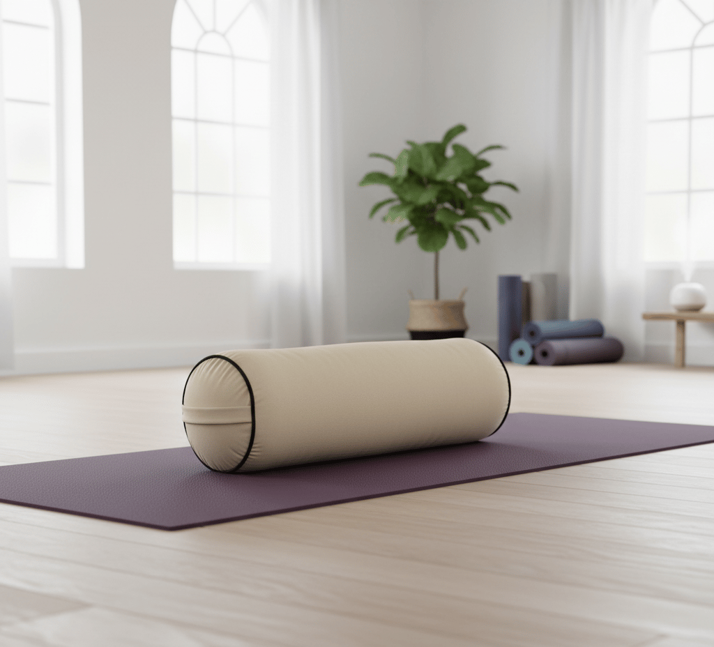 Bolster – Kadife Kumtaşı Yoga & Meditasyon Minderi