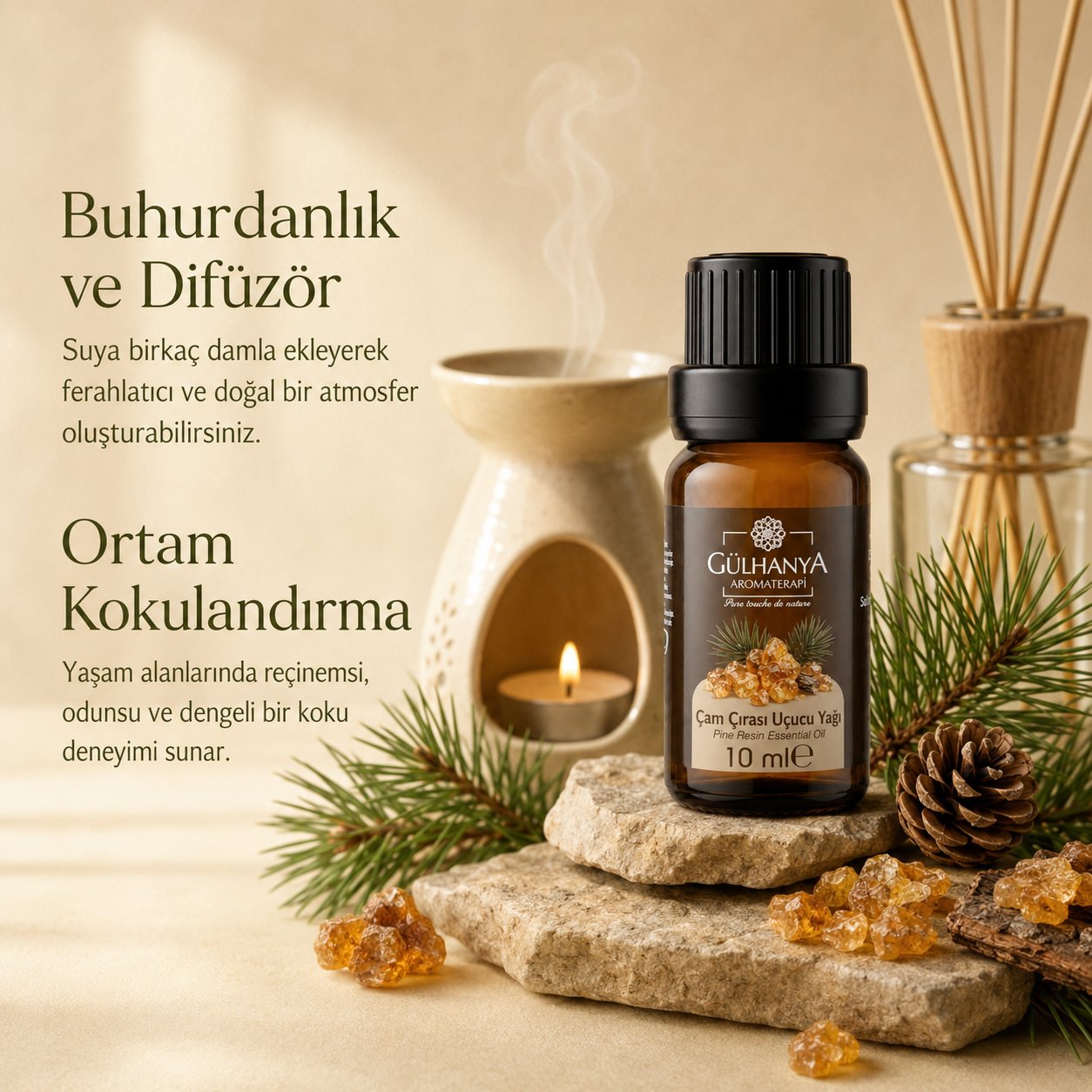 Çam Çırası Uçucu Yağı 10ml