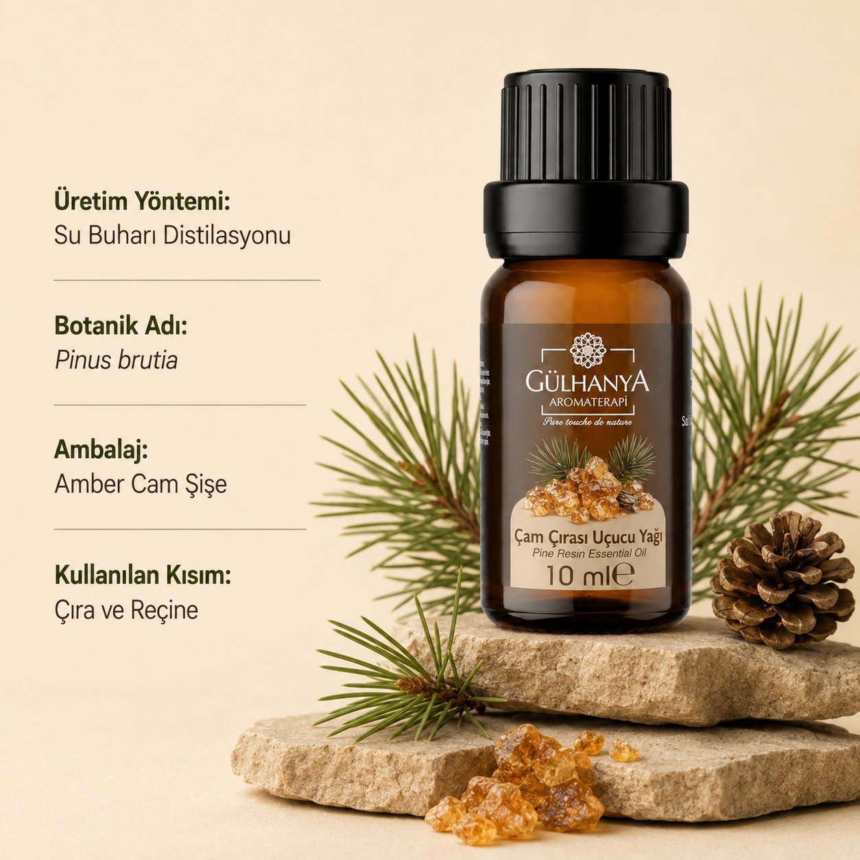 Çam Çırası Uçucu Yağı 10ml