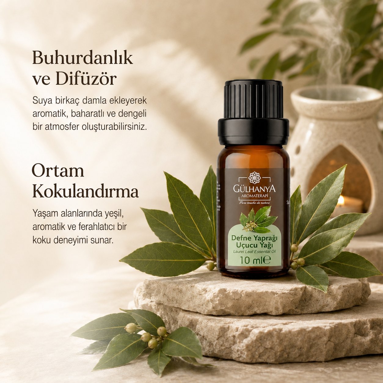Defne Yaprağı Uçucu Yağı 10ml