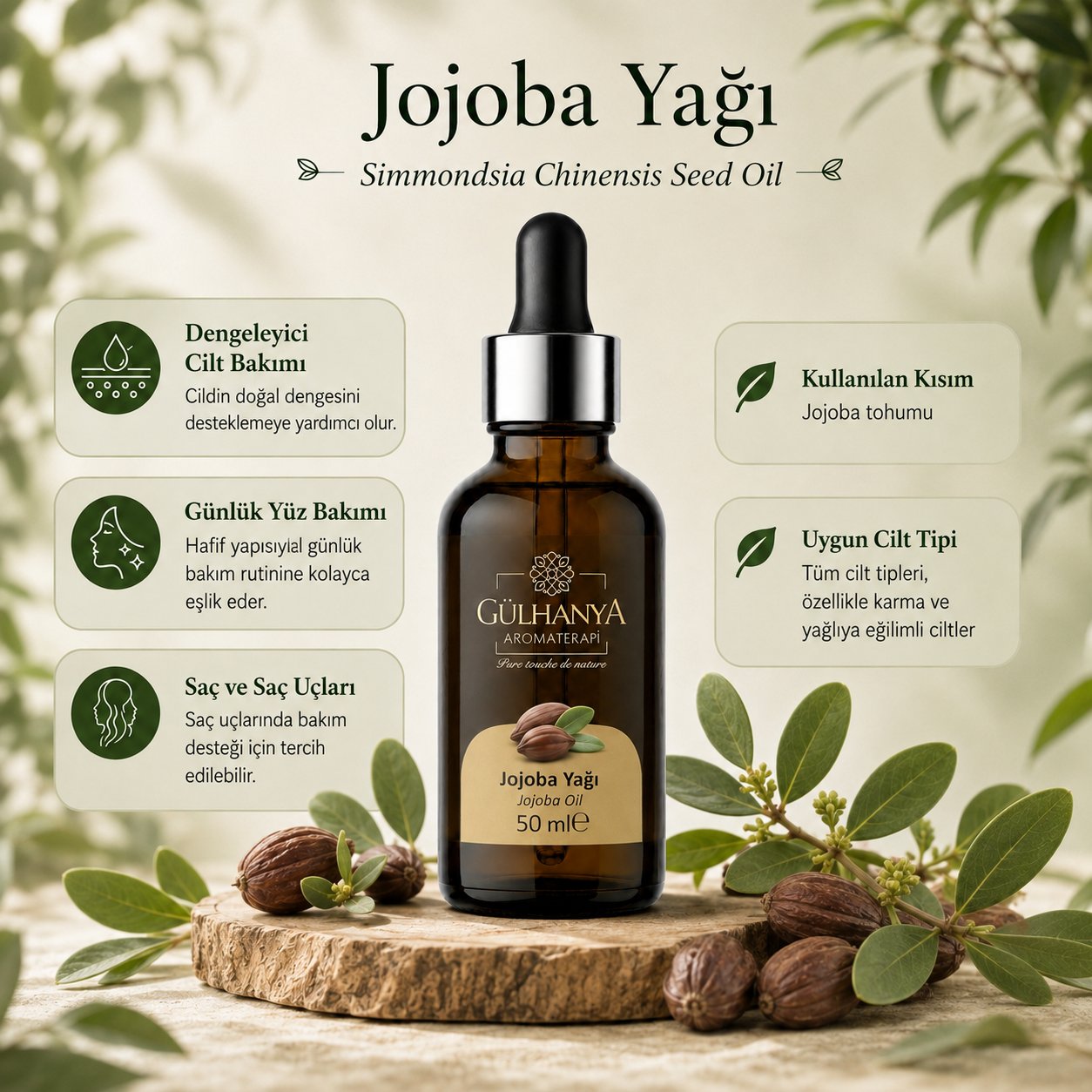 Jojoba Yağı 50ml