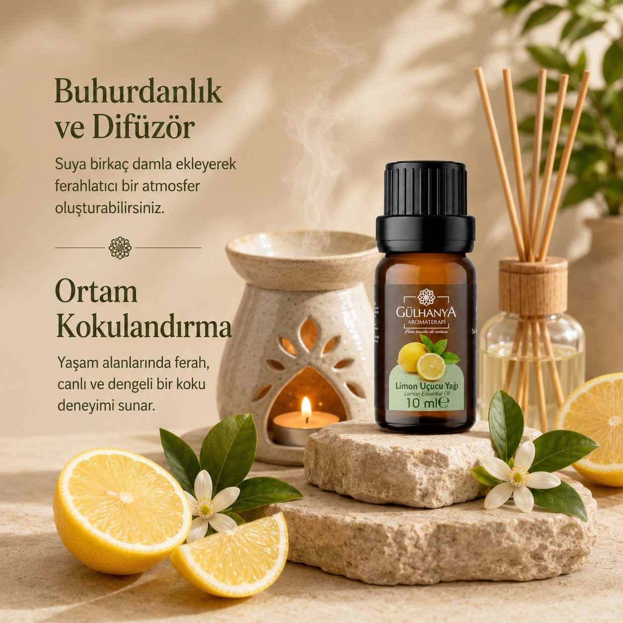 Limon Uçucu Yağı 10ml