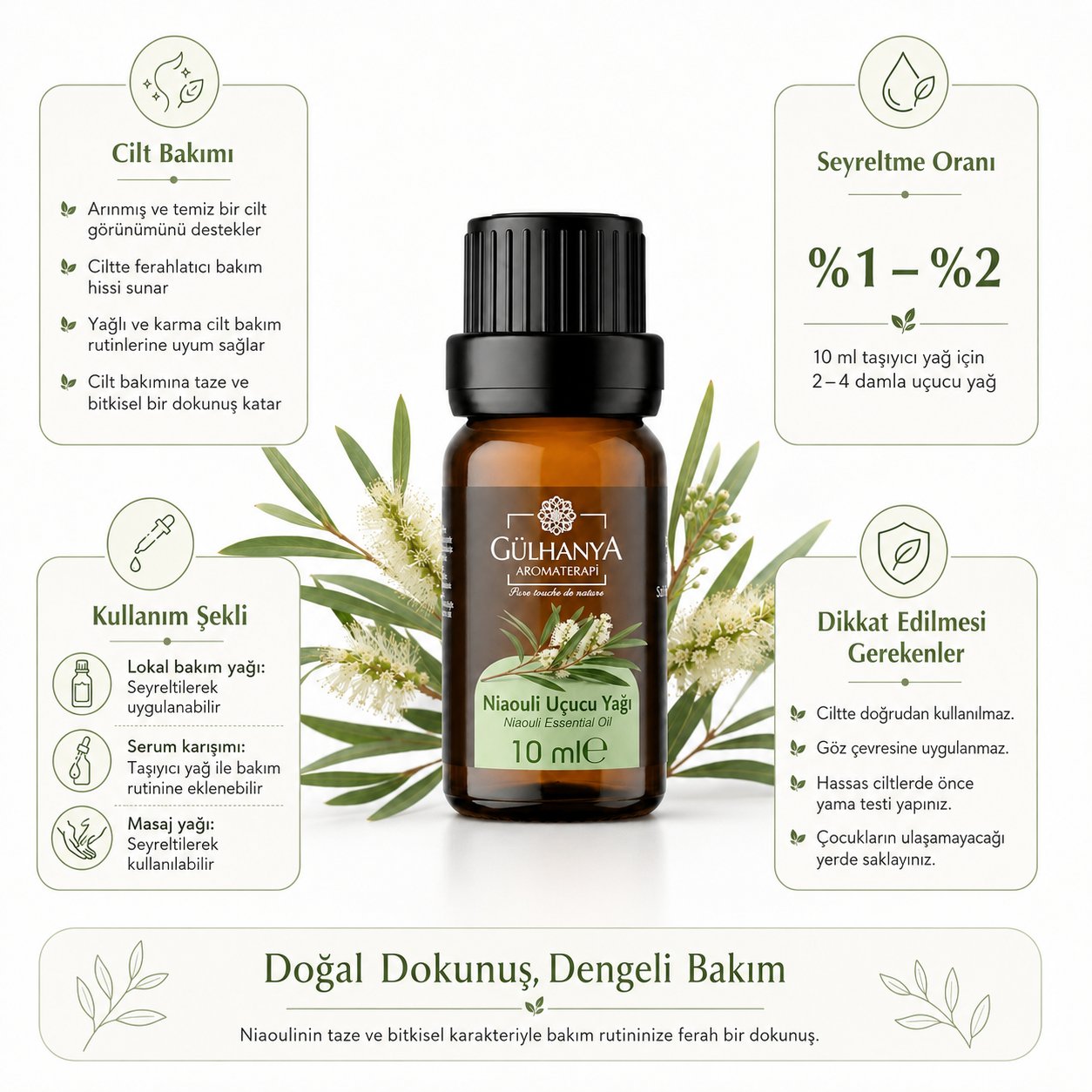 Niaouli Uçucu Yağı 10ml