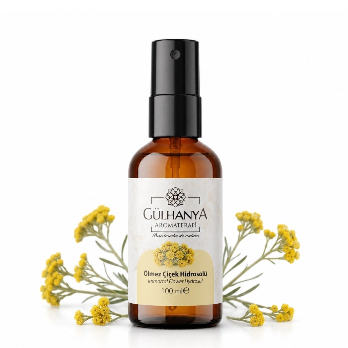 Ölmez Çiçek Hidrosolü 100ml - Ölmez Çiçek Suyu Kırışıklık Karşıtı Tonik