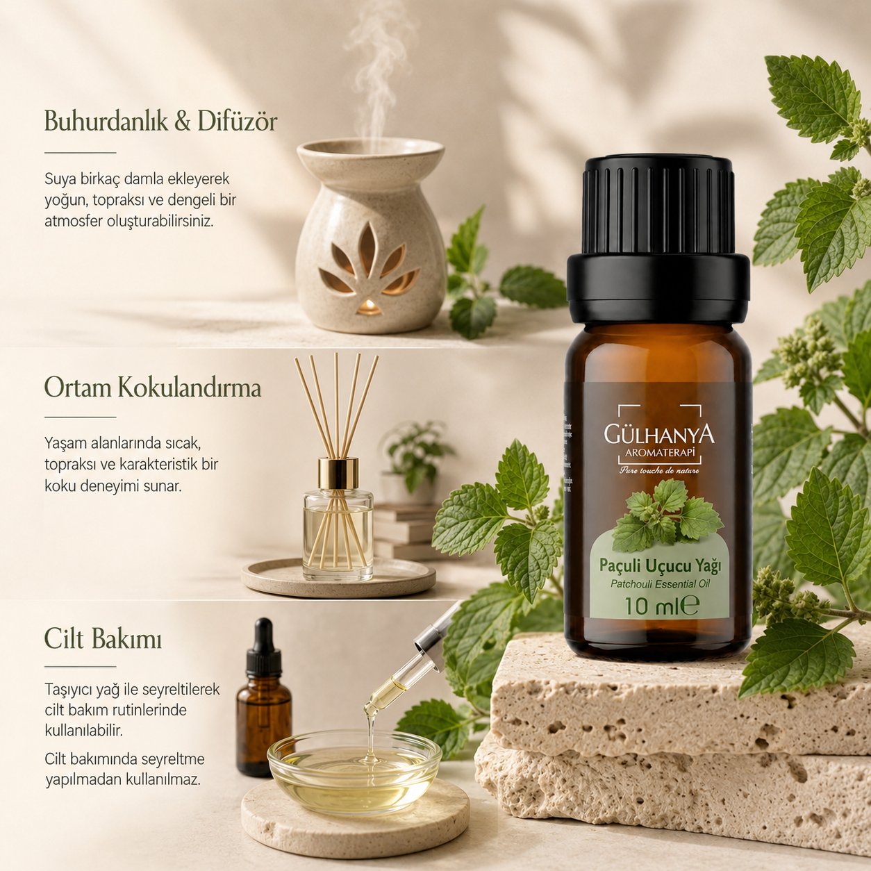 Paçuli Uçucu Yağı 10ml