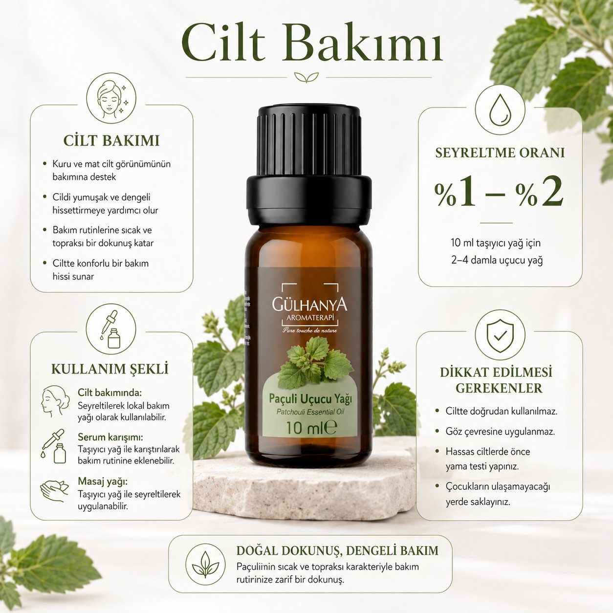 Paçuli Uçucu Yağı 10ml