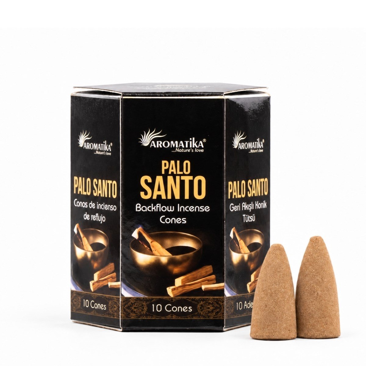 Palo Santo Geri Akış Konik Tütsü
